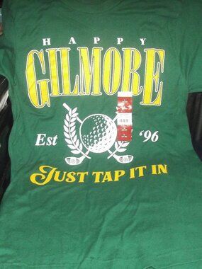 Vintage 1996 Happy Gilmore Just Tap It In Mens SS T - Shirt--Sz 38-40---NWT